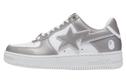 Bape Sta #4 WMNS Silver / White