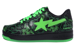 Bape Sta Bape X Razer Neon Camo WMNS Green
