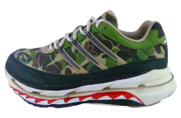 Bape x Adidas Adistar Hrmy Green Camo