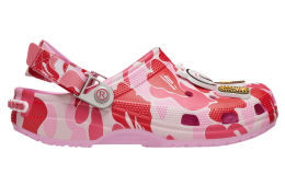 BAPE x Crocs Clog Carnation