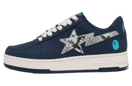 Bape X Just Don Bapesta-01 WMNS Navy