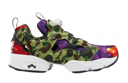 BAPE x Reebok Instapump Fury Multi-Camo