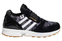 BAPE x Undefeated x adidas ZX 8000 Black