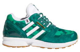 BAPE x Undefeated x adidas ZX 8000 Green