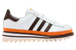 Clot x Adidas Superstar Footwear White / Coffee