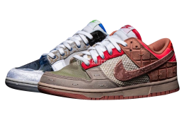 CLOT x Nike Dunk Low What The