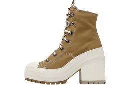 Converse Chuck 70 De Luxe Heel Khaki / White
