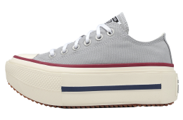 Converse Chuck Taylor All Star Lift Double Stack Grey / Red