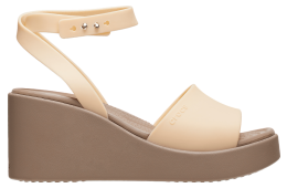 Crocs Brooklyn Ankle Strap Wedge WMNS Shiitake