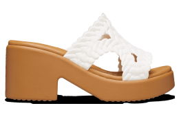 Crocs Brooklyn Woven Heel WMNS Chalk