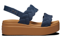 Crocs Brooklyn Woven Low Wedge WMNS Navy