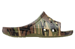 Crocs Camouflage Saturday Slide Army Green / Multi