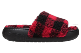 Crocs Classic Buff Check Slide Black