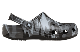 Crocs Classic Camouflage Clog Black / Slate Grey