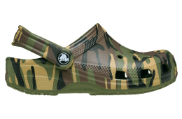 Crocs Classic Camouflage Clog GS Army Green / Multi