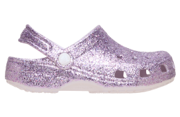Crocs Classic Chunky Glitter Clog GS Grape Ice