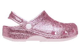 Crocs Classic Chunky Glitter Clog GS Pink Milk