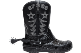 Crocs Classic Cowboy Boot Black