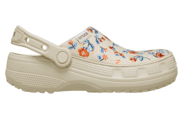 Crocs Classic Crafted Floral Clog Frappé