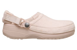 Crocs Classic Crafted Vegan Suede Clog Quartz