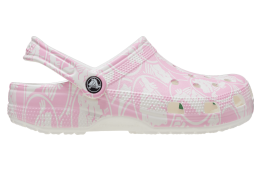 Crocs Classic Duke Print Clog Pink Tweed