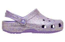 Crocs Classic Fantasy Glitter Clog GS Purple
