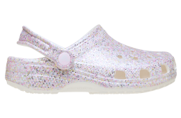 Crocs Classic Fantasy Glitter Clog GS White