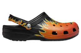 Crocs Classic Flames Clog Black / Multi