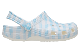 Crocs Classic Gingham Clog White / Blue