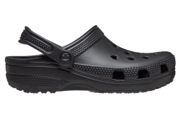 Crocs Classic Hearts Cut Out Clog Black