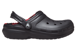 Crocs Classic Lined Buff Check Clog Black