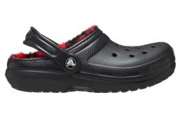 Crocs Classic Lined Buffalo Check Clog GS Black
