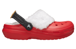 Crocs Classic Lined Santa Clog Varsity Red / Multi