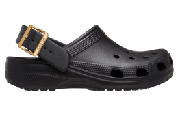 Crocs Classic Metallic Buckle Clog Black