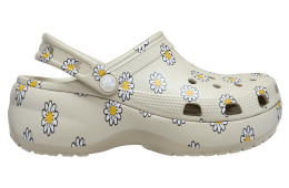 Crocs Classic Platform Floral Clog WMNS Meteor