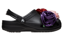 Crocs Classic Rosette Clog Black