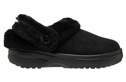 Crocs Classic Unfurgettable Vegan Suede Clog Black