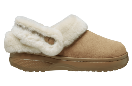 Crocs Classic Unfurgettable Vegan Suede Clog Sepia