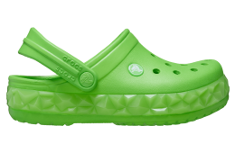 Crocs Crocband Geometric Glow-in-the-dark Band Clog GS Green Slime