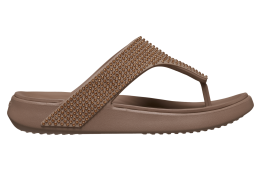 Crocs Getaway Gems Triangle Flip WMNS Latte