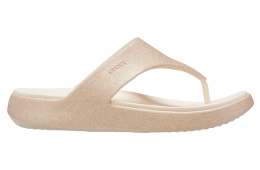 Crocs Getaway Glimmer Triangle Flip WMNS Peach Ice