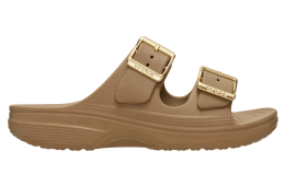 Crocs Metallic Buckle Saturday Sandal WMNS Sepia