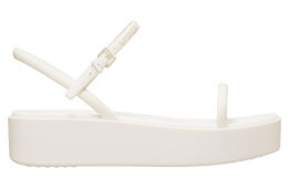 Crocs Miami Platform Y Strap Sandal WMNS Chalk