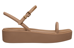 Crocs Miami Platform Y Strap Sandal WMNS Milk Chocolate