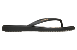 Crocs Miami Round Toe Animal Flip WMNS Black / Sepia