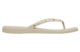 Crocs Miami Studded Flip WMNS Almond Tint