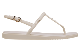Crocs Miami Studded Thong Flip WMNS Almond Tint