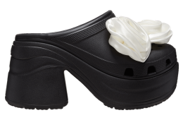 Crocs Siren Rosette Clog Black