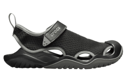 Crocs Swiftwater Mesh Deck Sandal Black