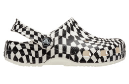 Crocs Warped Checker Clog GS White / Black